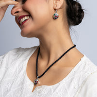 Silver Navratna Set