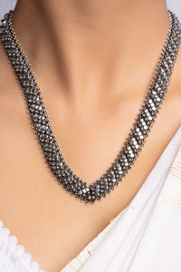 Silver Indonesian Style Unusual Necklace