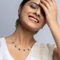 Handmade Quirky Square-Maze Necklace