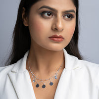 Silver Chic Charm Necklace