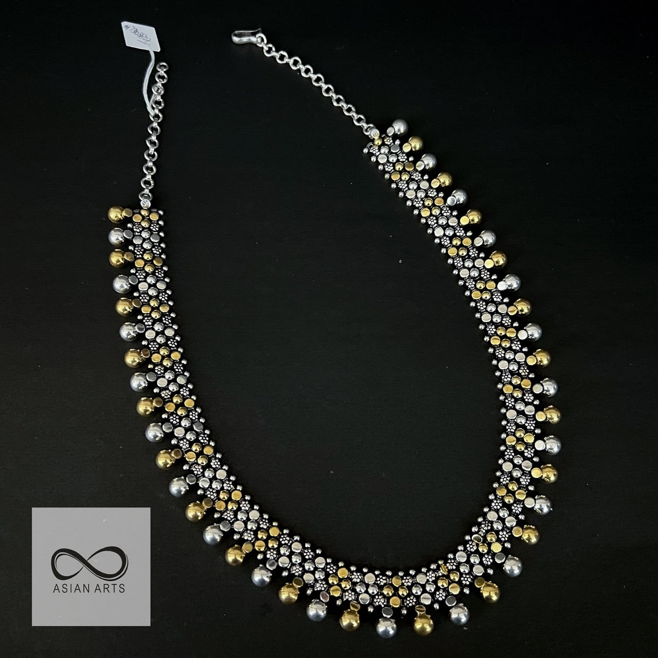 Long Exclusive Two-Tone Necklace