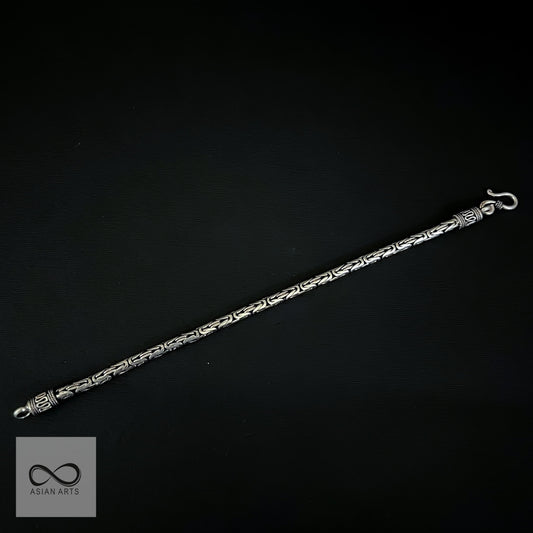 Silver Bali Bracelet