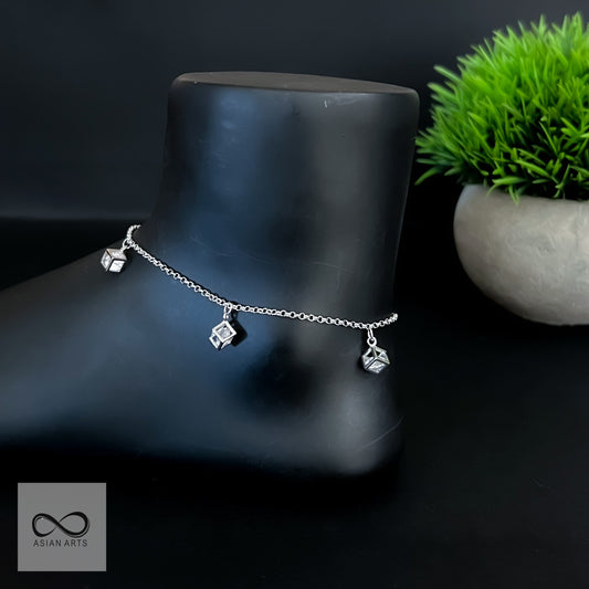 Silver Charm Anklets Ver.3 (Each Piece)