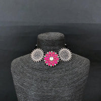 Silver exclusive Kundan choker