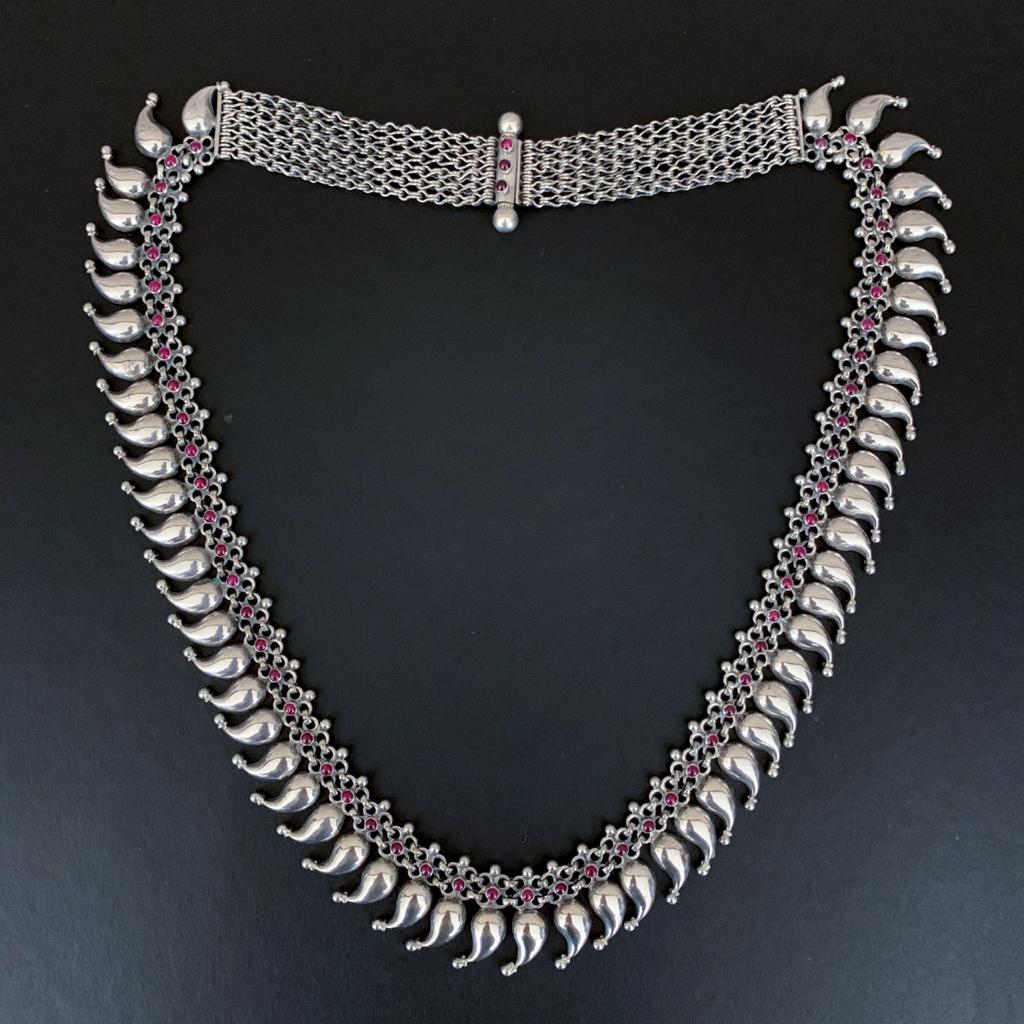 Rajasthani paisley necklace
